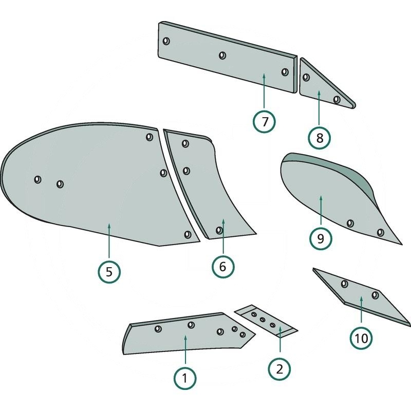 Mouldboard slat | 024132 | zdjęcie nr 2
